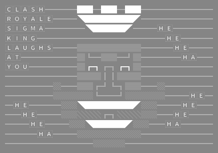 Clash Royale Sigma VALORANT ASCII ART